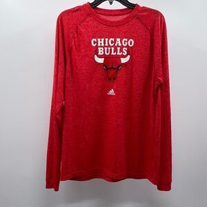 Chicago Bulls Long Sleeve Shirt Men’s Size Small